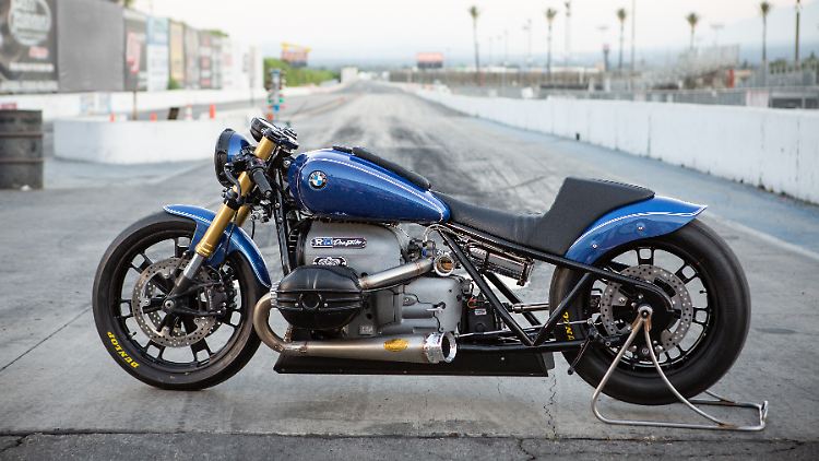 Die BMW R 18 als Drag Bike? In Teilen sogar für das geneigte Publikum.