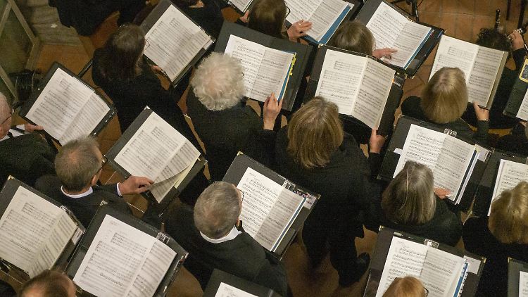 Beliebte Freizeitbeschäftigung: Vier Millionen Menschen in Deutschland singen in einem Chor.