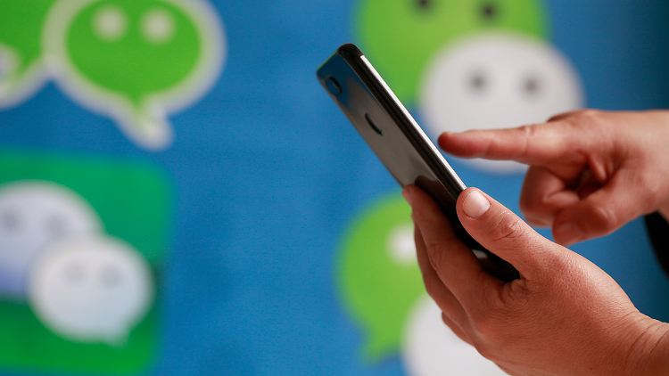 Wechat soll nach Ansicht von Außenminister Pompeo nicht mehr auf Smartphones der Amerikaner zu finden sein. 