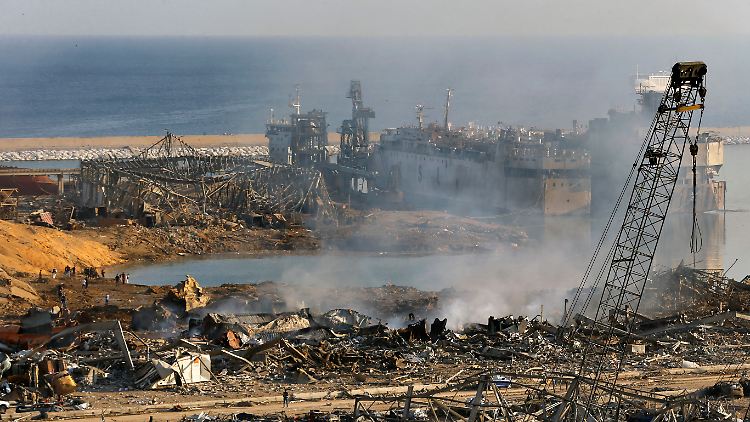 Jahrelang lagerte die gefährliche Chemikalie am Hafen von Beirut - die Behörden wussten davon.