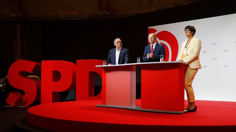 Die Vorstellung des Kanzlerkandidaten fand nicht im Willy-Brandt-Haus, sondern im Gasometer in Berlin-Schöneberg statt.