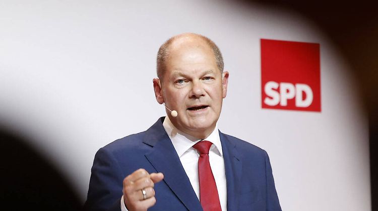 Scholz soll die SPD im kommenden Jahr in den Bundestagswahlkampf führen.