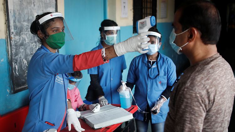 Mehr als zwei Millionen der weltweit rund 20 Millionen registrierten Corona-Infektionen entfallen auf Indien.