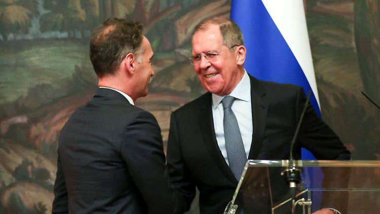 Lawrow und Maas trafen sich in Moskau.