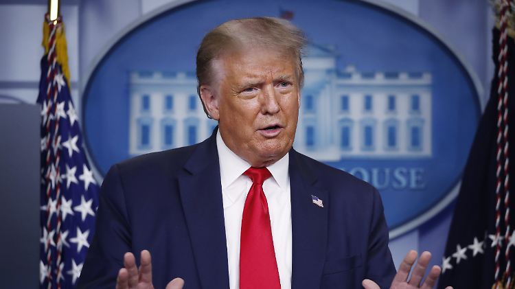 Trump über Harris: "Sie hat gelogen."
