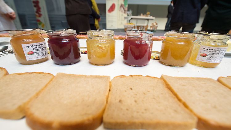 Marmeladen aus Deutschland und Frankreich werden vom 1. September an von Strafzöllen bei der Einfuhr in die USA betroffen sein. 
