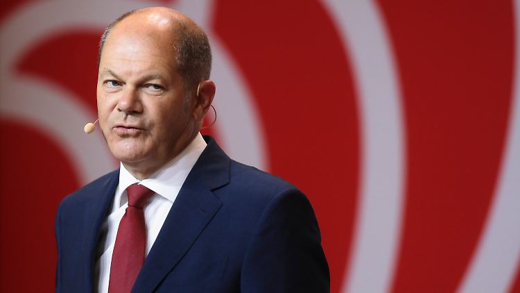 SPD-Spitzenkandidat Scholz will im kommenden Jahr neuer Kanzler werden.
