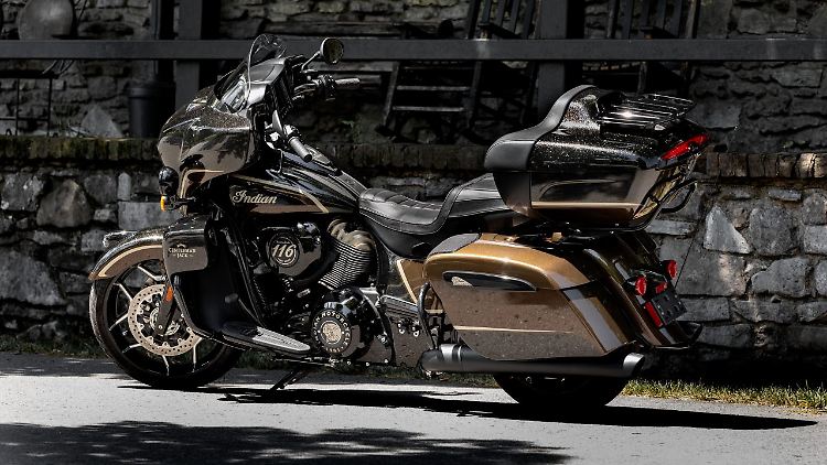 Edel ist die Jack Daniel's Limited Edition Indian Roadmaster Dark Horse schon. Edel ist aber auch ihr Preis.
