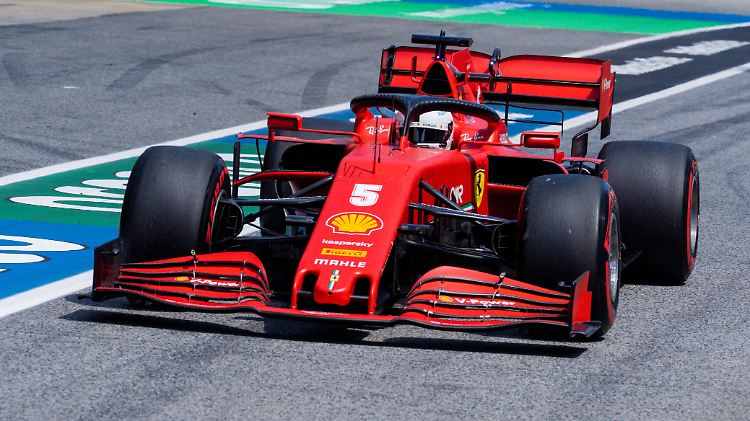 Sebastian Vettel fuhr in Spanien das zweitbeste Resultat der Saison ein.