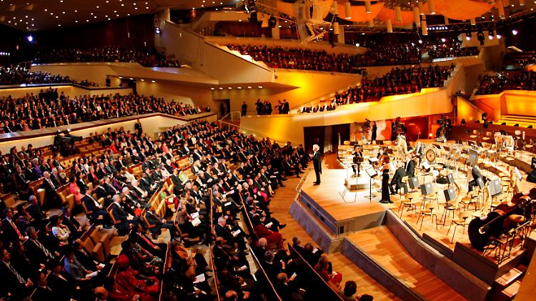 Auch die Berliner Philharmoniker würden sicher gerne wieder vor einem vollen Haus spielen.