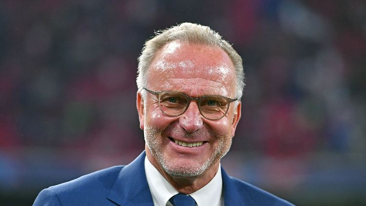Karl-Heinz Rummenigge hat derzeit viel Grund zur Freude. 