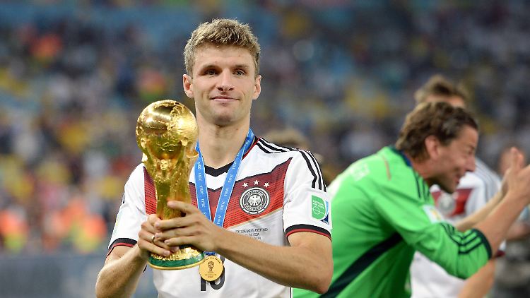 Es waren gute Zeiten für Thomas Müller im DFB-Team.