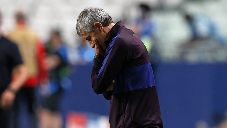 Quique Setien ist nicht mehr Trainer des FC Barcelona.