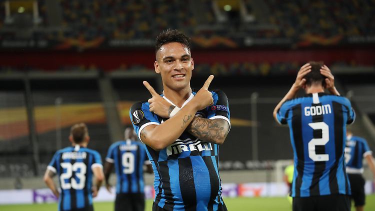Lautaro Martinez brachte Inter Mailand in Führung. Später entschied er das Spiel auch noch.