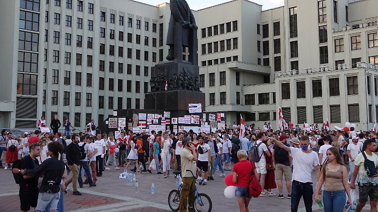 Die Proteste gegen Lukaschenko in Belarus dauern seit Tagen an.