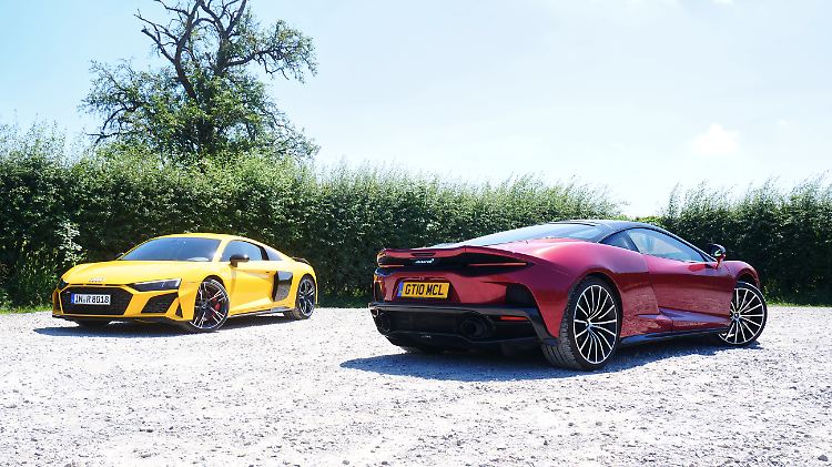Audi R8 Performance oder McLaren GT? Eine Entscheidung, die hier nicht vom Geld, sondern vom Geschmack abhängt.
