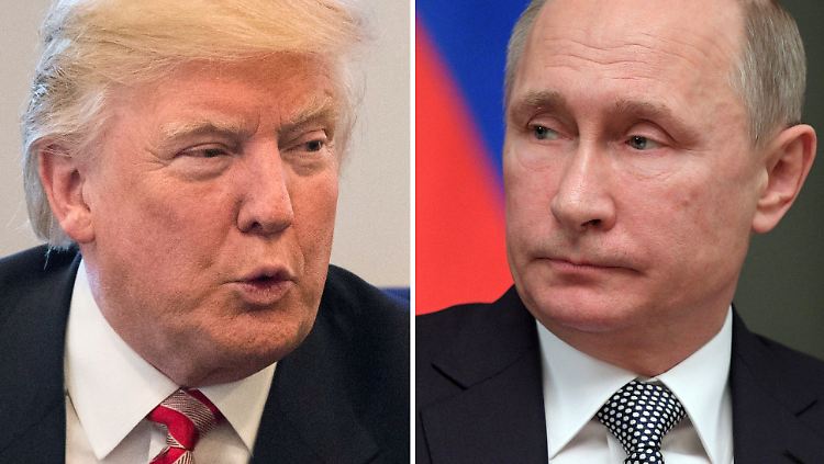 Best friends? Donald Trump und Wladimir Putin.
