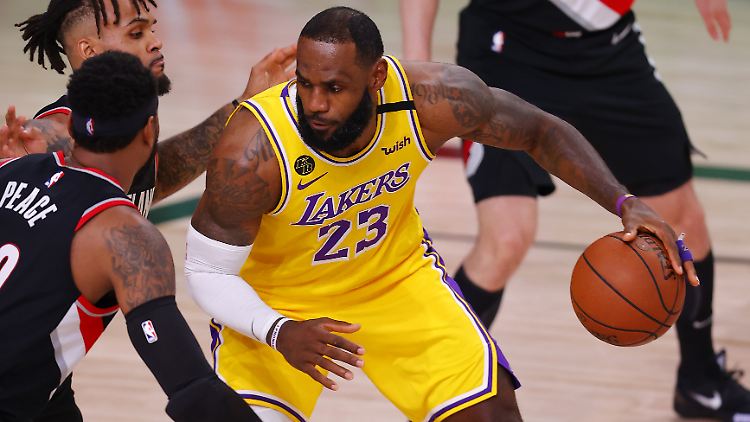 LeBron James' Bestleistung reichte nicht zum Sieg.
