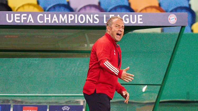 Bayern-Coach Hansi Flick will im Endspiel nicht mehr so viele Ballverluste sehen wie gegen Lyon im Halbfinale.
