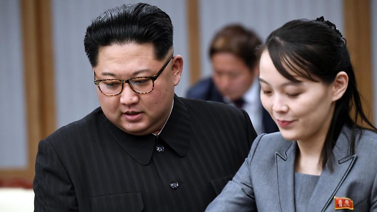 Der staatliche Aufklärungsdienst bezeichnet Kim Yo Jong wohl schon als "De-facto-Führerin Nummer zwei".