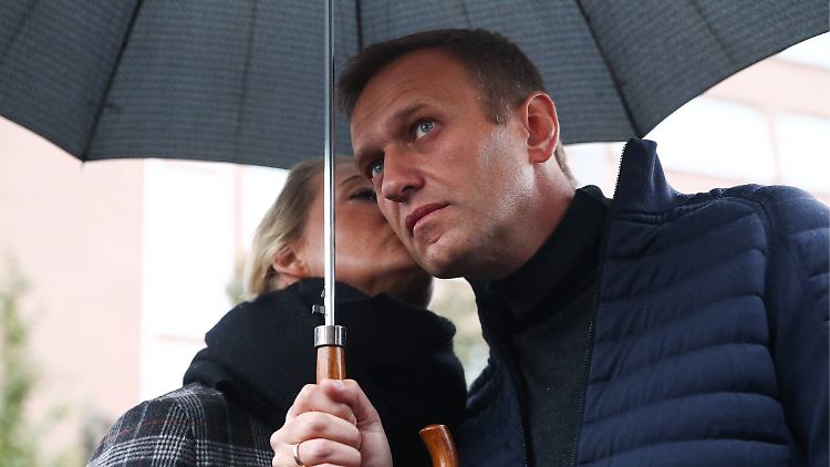 Alexej und Julia Nawalny im Jahr 2019.