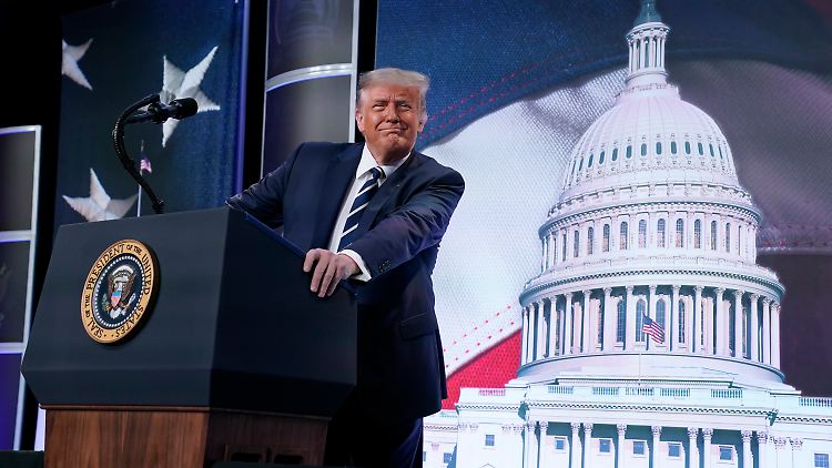 Trump ließ wiederholt offen, ob er das Wahlergebnis anerkennen werde.