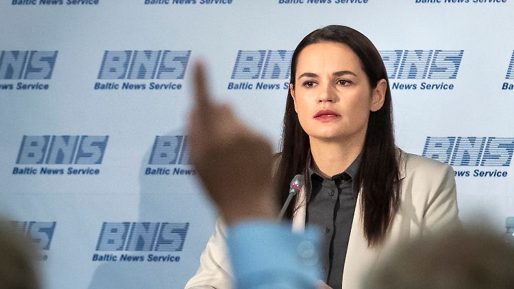 Weder Swetlana Tichanowskaja noch ihr Ehemann wollen sich bei einer Neuwahl noch einmal aufstellen lassen.