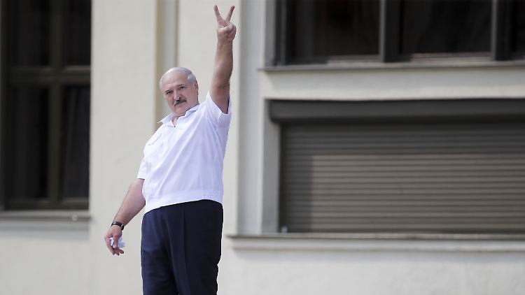 Lukaschenko sucht sein Heil in der Diskreditierung seiner Gegner.
