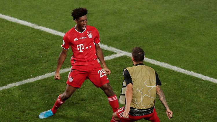 So freut sich ein Matchwinner.