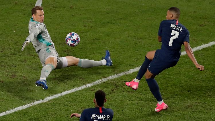 Kylian Mbappé weiß: Manuel Neuer ist einer der besten Torwarte der Welt. Künftig wird man wohl weiterhin gegen- statt miteinander spielen.