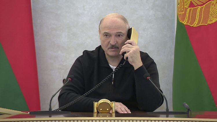 Lukaschenko will härter gegen die Proteste in seinem Land vorgehen.