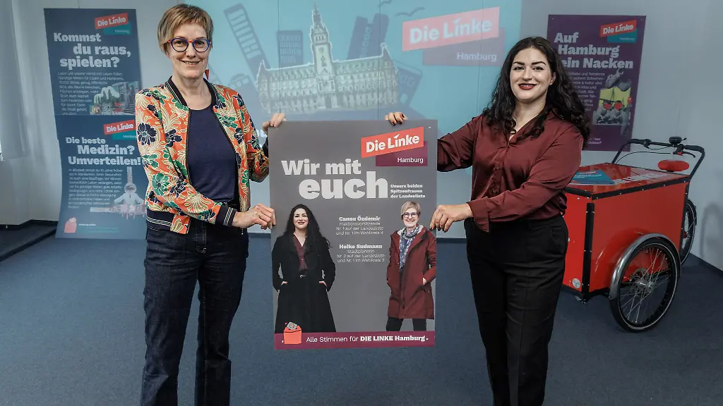 In-den-zurueckliegenden-Wahlkaempfen-haben-auch-die-Linken-mit-Plakaten-fuer-sich-geworben-nun-wollen-sie-die-Zahl-der-Plakate-begrenzen-Archivbild