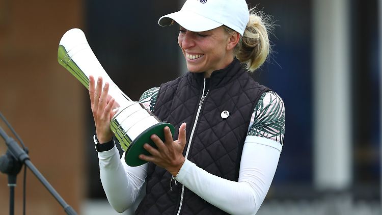 Sophia Popov ist die erste deutsche Golferin, die ein Major gewinnen konnte.