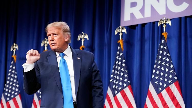Trump unterstellte den Demokraten, sie planten einen Wahlbetrug. 