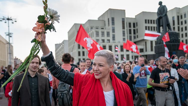 Maria Kolesnikowa ist eines der wichtigsten Gesichter der neuen Demokratiebewegung in Belarus. 