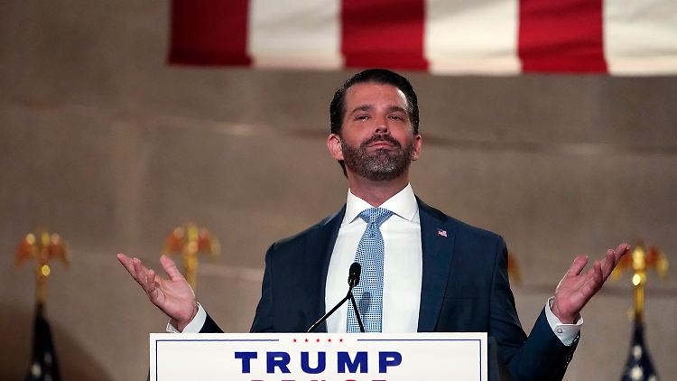 Hatte sich einige bildhafte Vergleiche für Biden ausgedacht: Donald Trump Jr.