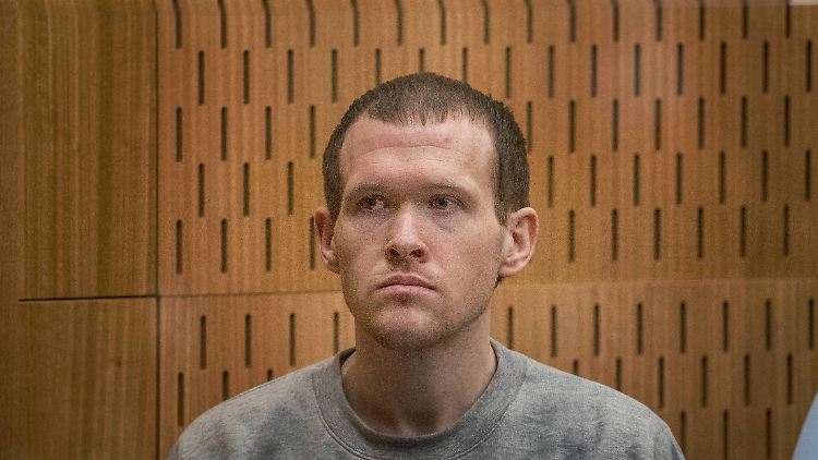 Brenton Tarrant verfolgte die ersten beiden Tage der Anhörung zu seinem Anschlag reaktionslos.