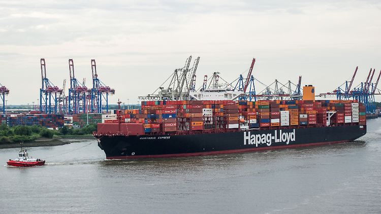 "Die Lieferketten werden sich nicht über Nacht ändern", warnt Hapag-Lloyd-Vorstand Maximilian Rothkopf.