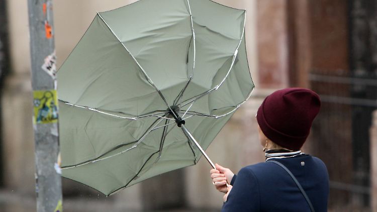 Am Mittwochnachmittag wird es besonders windig in Deutschland.