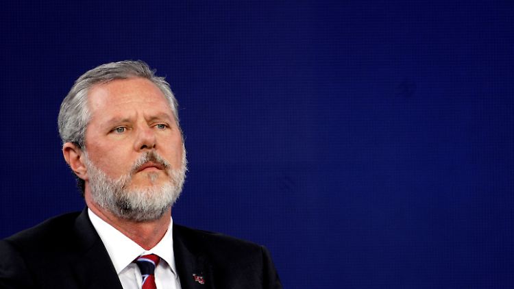 Jerry Falwell Jr. streitet die Vorwürfe gegen sich ab.