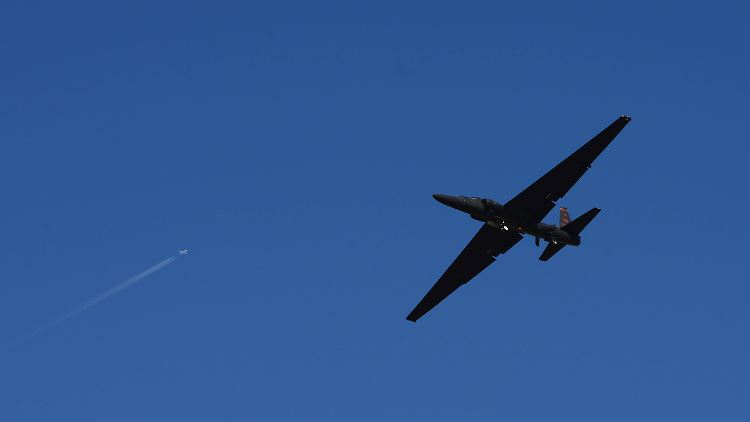 Die Lockheed U-2 Dragon Lady wird als Aufklärungsflugzeug eingesetzt.