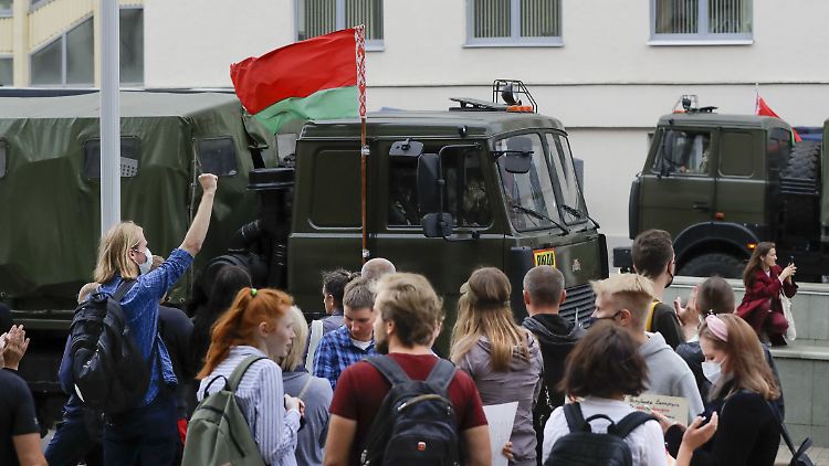 Die belarussischen Behörden erhöhen den Druck auf Demonstranten.