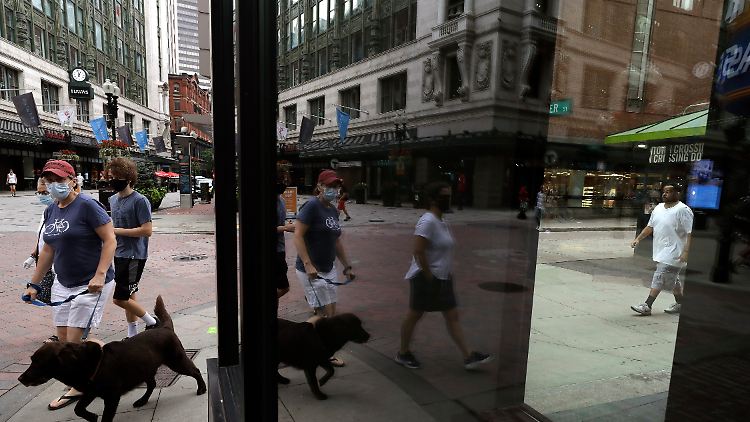 Längst gelten auch in Boston strenge Hygieneregeln.