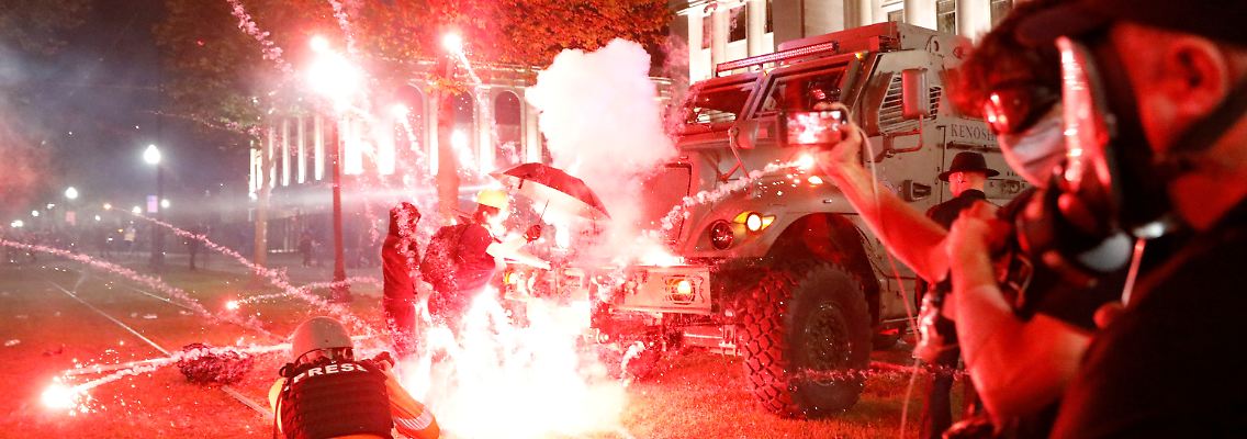 Die Schüsse auf den Afroamerikaner Jacob Blake sind der Auslöser für die Proteste in Wisconsin.