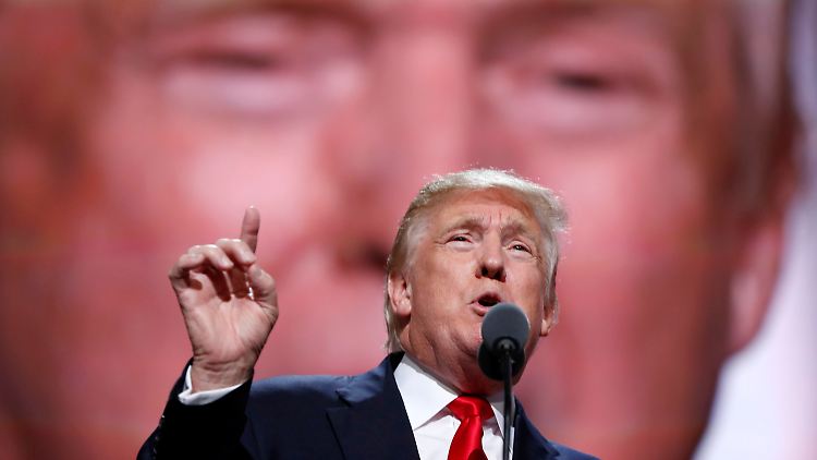 US-Präsident Donald Trump liegt in Umfragen derzeit klar hinter seinem Herausforderer Joe Biden.