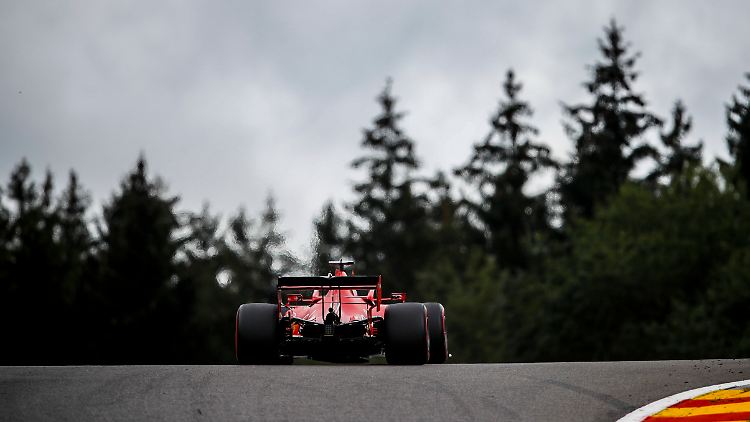 Vettel landete beim Freien Training in Spa nur auf Platz 17.