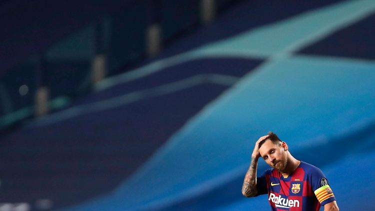 Die 2:8-Niederlage gegen den FC Bayern soll Messis letztes Spiel für den FC Barcelona gewesen sein.