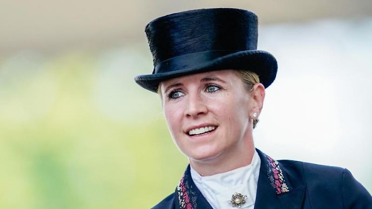 Jessica von Bredow-Werndl wollte sechs Wochen nach der Geburt ihrer Tochter bei einer Dressur-Veranstaltung in Ludwigsburg starten