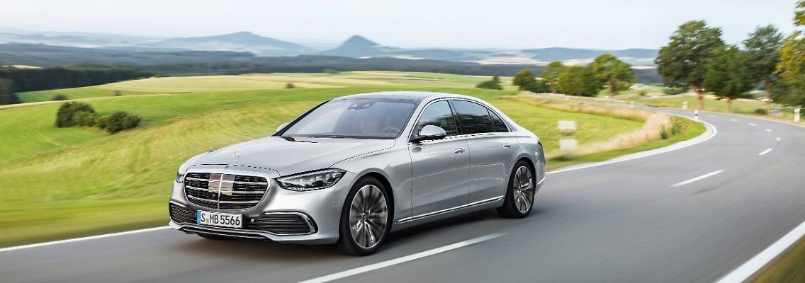 Schlanker und dynamischer wirkt die neue Mercedes S-Klasse.