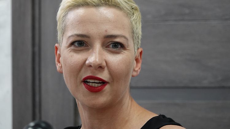 Mit der Partei "Miteinander" zu einem Machtwechsel in Belarus: Maria Kolesnikowa.